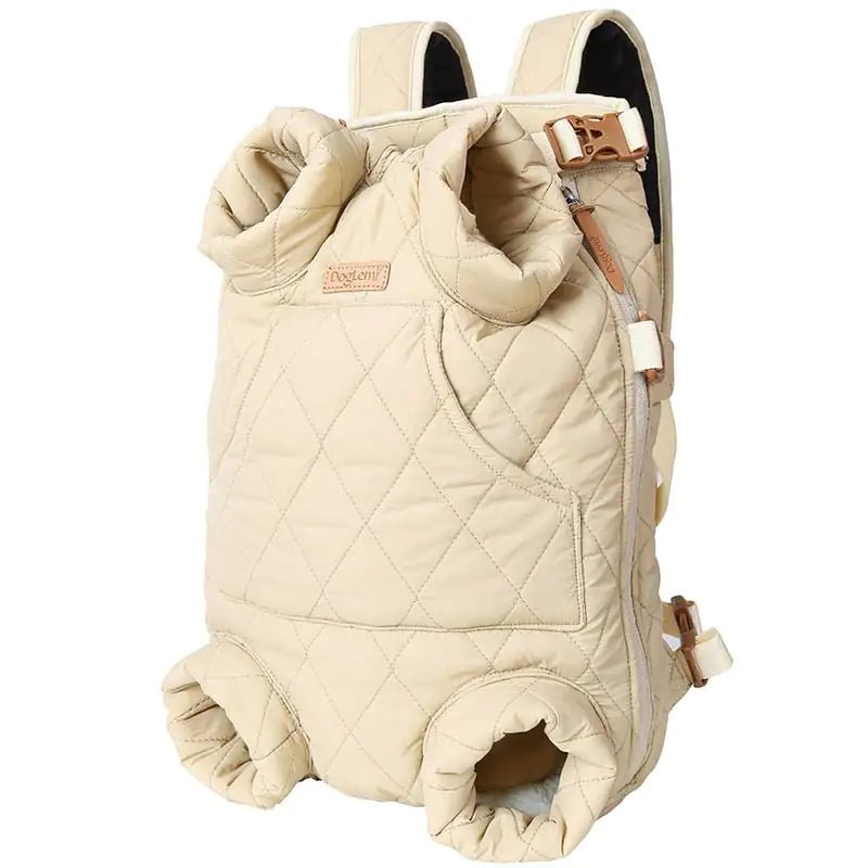 Winter Thickened Portable Pet Chest Backpack - Zupora