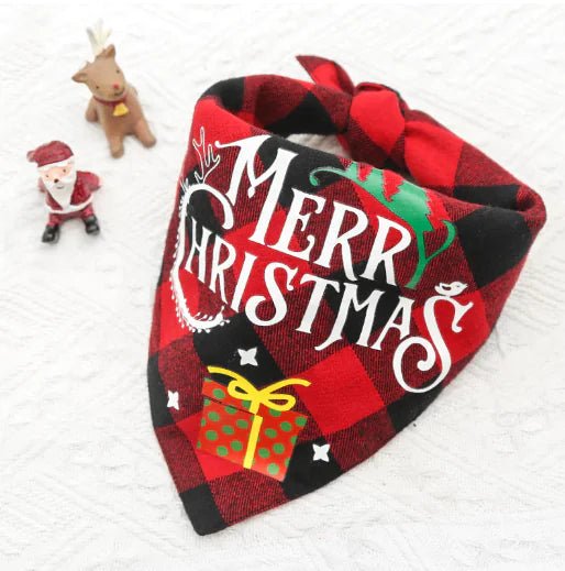 Double - layer Triangle Pet Scarf and Saliva Towel - Zupora